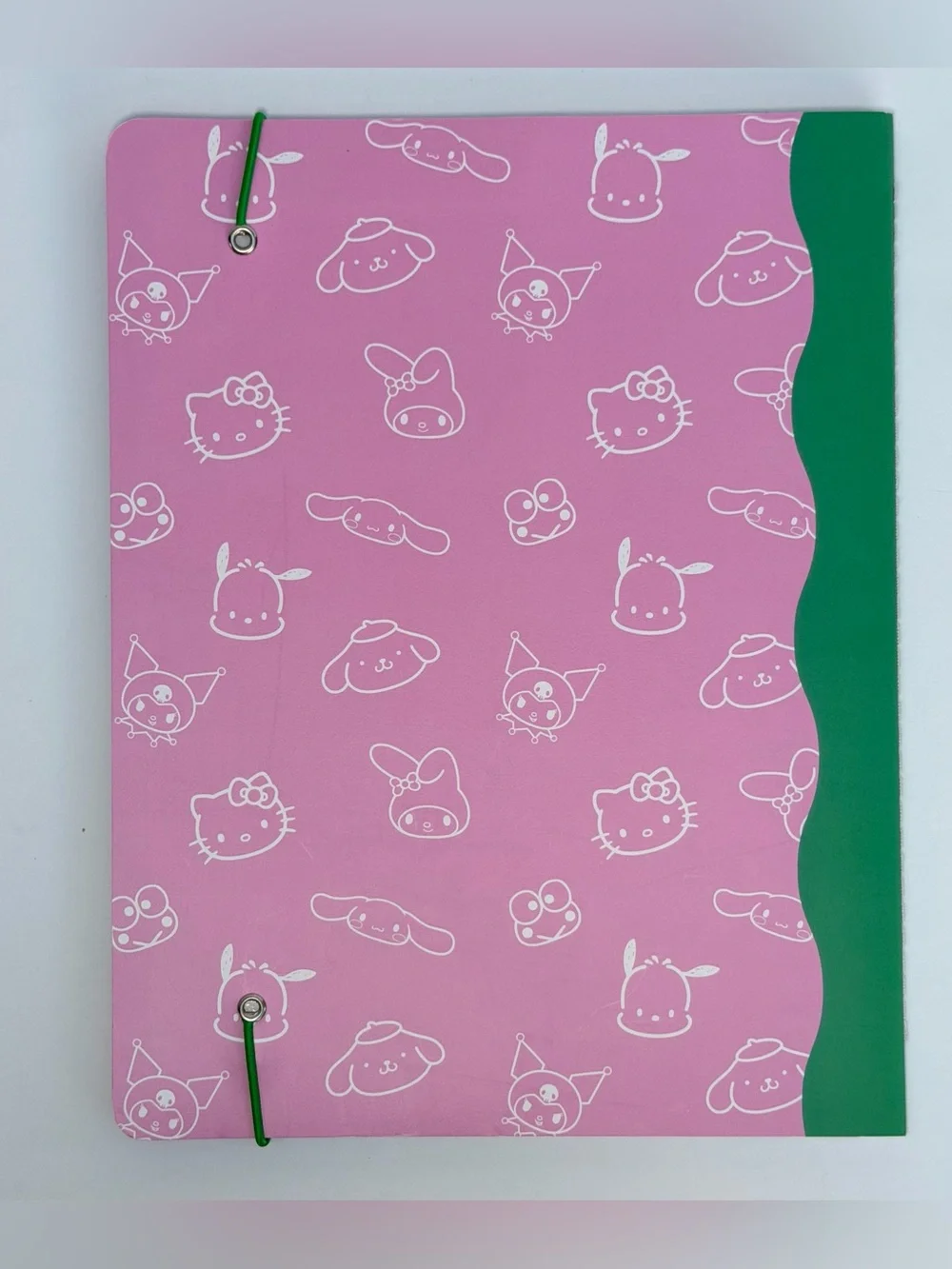 Sanrio Hello Kitty 17-month 2026-2027 Slim Thin Planner (Pink/Green)